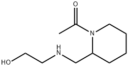 1-{2-[(2-Hydroxy-ethylaMino)-Methyl]-piperidin-1-yl}-ethanone 结构式