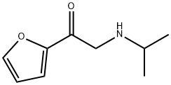 1-Furan-2-yl-2-isopropylaMino-ethanone 结构式