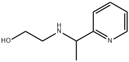 2-((1-(吡啶-2-基)乙基)氨基)乙烷-1-醇 结构式