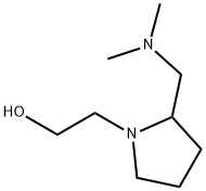 2-(2-DiMethylaMinoMethyl-pyrrolidin-1-yl)-ethanol 结构式