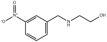 2-(3-Nitro-benzylaMino)-ethanol 结构式