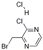 2-(broMoMethyl)-3-chloropyrazine hydrochloride 结构式