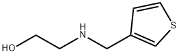 2-[(Thiophen-3-ylMethyl)-aMino]-ethanol 结构式