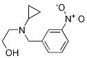 2-[Cyclopropyl-(3-nitro-benzyl)-aMino]-ethanol 结构式