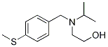 2-[Isopropyl-(4-Methylsulfanyl-benzyl)-aMino]-ethanol 结构式