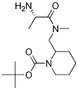 2-{[((S)-2-AMino-propionyl)-Methyl-aMino]-Methyl}-piperidine-1-carboxylic acid tert-butyl ester 结构式