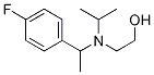 2-{[1-(4-Fluoro-phenyl)-ethyl]-isopropyl-aMino}-ethanol 结构式