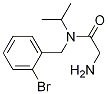 2-AMino-N-(2-broMo-benzyl)-N-isopropyl-acetaMide 结构式