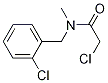 2-Chloro-N-(2-chloro-benzyl)-N-Methyl-acetaMide 结构式