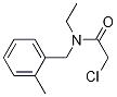 2-氯-N-乙基-N-(2-甲基苄基)乙酰胺 结构式