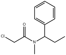 2-Chloro-N-Methyl-N-(1-phenyl-propyl)-acetaMide 结构式