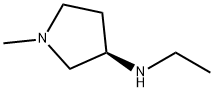 Ethyl-((R)-1-Methyl-pyrrolidin-3-yl)-aMine 结构式