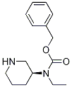 Ethyl-(S)-piperidin-3-yl-carbaMic acid benzyl ester 结构式