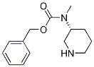 Methyl-(R)-piperidin-3-yl-carbaMic acid benzyl ester 结构式