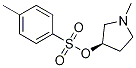 Toluene-4-sulfonic acid (R)-1-Methyl-pyrrolidin-3-yl ester 结构式