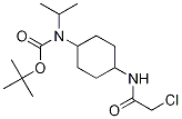 (1R,4R)-[4-(2-Chloro-acetylaMino)-cyclohexyl]-isopropyl-carbaMic acid tert-butyl ester 结构式