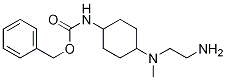 (1R,4R)-{4-[(2-AMino-ethyl)-Methyl-aMino]-cyclohexyl}-carbaMic acid benzyl ester 结构式