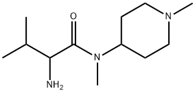 (S)-2-AMino-3,N-diMethyl-N-(1-Methyl-piperidin-4-yl)-butyraMide 结构式