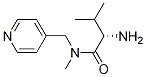 (S)-2-氨基-N,3-二甲基-N-(吡啶-4-基甲基)丁酰胺 结构式