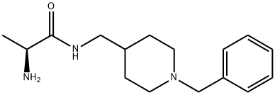 (S)-2-AMino-N-(1-benzyl-piperidin-4-ylMethyl)-propionaMide 结构式