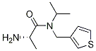 (S)-2-AMino-N-isopropyl-N-thiophen-3-ylMethyl-propionaMide 结构式