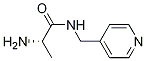(S)-2-AMino-N-pyridin-4-ylMethyl-propionaMide 结构式