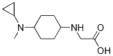 [4-(Cyclopropyl-Methyl-aMino)-cyclohexylaMino]-acetic acid 结构式