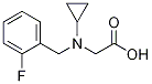 [Cyclopropyl-(2-fluoro-benzyl)-aMino]-acetic acid 结构式