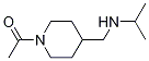 1-[4-(IsopropylaMino-Methyl)-piperidin-1-yl]-ethanone 结构式