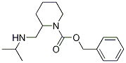 2-(IsopropylaMino-Methyl)-piperidine-1-carboxylic acid benzyl ester 结构式