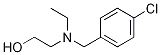 2-[(4-Chloro-benzyl)-ethyl-aMino]-ethanol 结构式