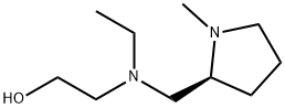 2-[Ethyl-((S)-1-Methyl-pyrrolidin-2-ylMethyl)-aMino]-ethanol 结构式