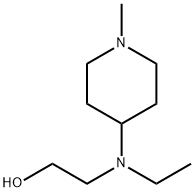 2-[Ethyl-(1-Methyl-piperidin-4-yl)-aMino]-ethanol 结构式