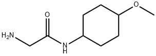 2-AMino-N-(4-Methoxy-cyclohexyl)-acetaMide 结构式