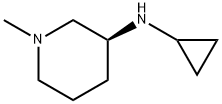 Cyclopropyl-((S)-1-Methyl-piperidin-3-yl)-aMine 结构式