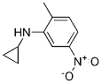 Cyclopropyl-(2-Methyl-5-nitro-phenyl)-aMine 结构式