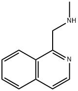 1-(异喹啉-1-基)-N-甲基甲胺 结构式