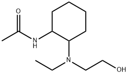 N-{2-[Ethyl-(2-hydroxy-ethyl)-aMino]-cyclohexyl}-acetaMide 结构式