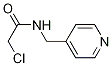 2-chloro-N-(pyridin-4-ylmethyl)acetamide 结构式
