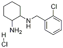 N-(2-氯-苄基)-环己烷-1,2-二胺盐酸盐 结构式