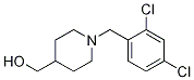 1-(2,4-二氯-苄基)-哌啶-4-基]-甲醇 结构式