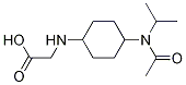 (1R,4R)-[4-(Acetyl-isopropyl-aMino)-cyclohexylaMino]-acetic acid 结构式