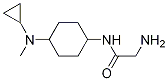 (1R,4R)-2-AMino-N-[4-(cyclopropyl-Methyl-aMino)-cyclohexyl]-acetaMide 结构式