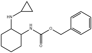(2-CyclopropylaMino-cyclohexyl)-carbaMic acid benzyl ester 结构式