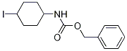 (4-碘环己基)氨基甲酸苄酯 结构式