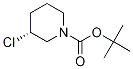 (R)-3-Chloro-piperidine-1-carboxylic acid tert-butyl ester 结构式