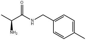 (S)-2-AMino-N-(4-Methyl-benzyl)-propionaMide 结构式