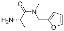 (S)-2-AMino-N-furan-2-ylMethyl-N-Methyl-propionaMide 结构式
