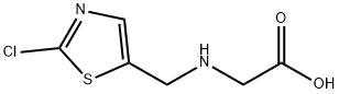 [(2-Chloro-thiazol-5-ylMethyl)-aMino]-acetic acid 结构式