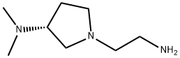 [(R)-1-(2-AMino-ethyl)-pyrrolidin-3-yl]-diMethyl-aMine 结构式